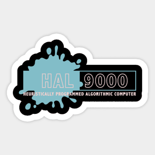 2001 A Space Odyssey Hal Computer Logo Sticker